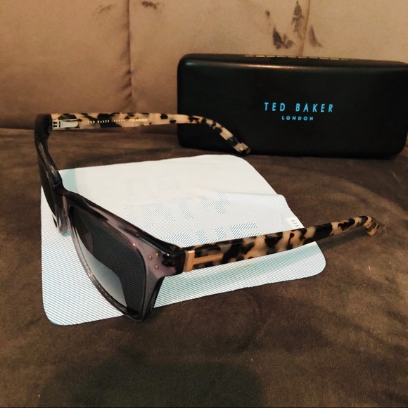 Ted Baker Polarized Sunglasses in Grey main image 4